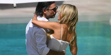 Sylvie Meis bei ihrer Hochzeit in der Toskana