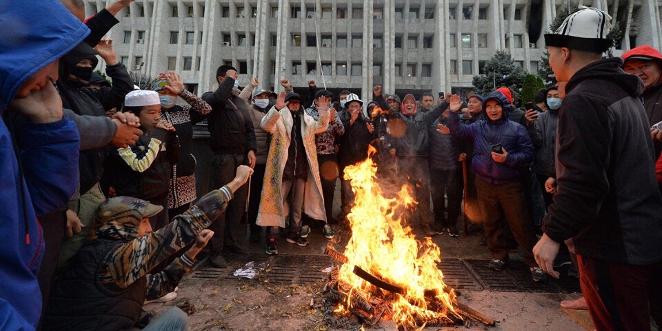 Wahlergebnisse in Kirgistan für ungültig erklärt