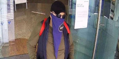 Polizei sucht diesen Bankr&auml;uber