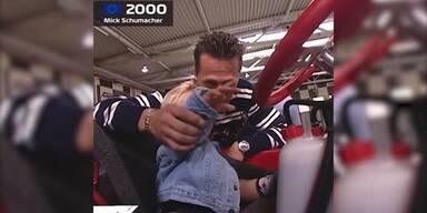 Instagram | Michael Schumacher am Steuer. Mit Junior
