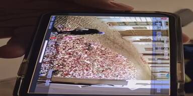 Vandalin zerst&ouml;rt Terror-Gedenkst&auml;tte in Wien