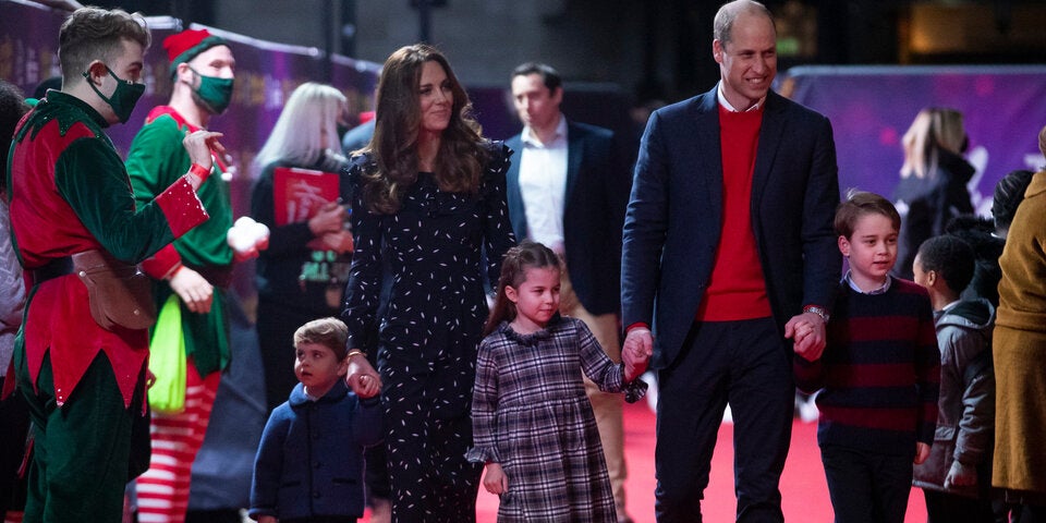 William Kate George Charlotte Louis