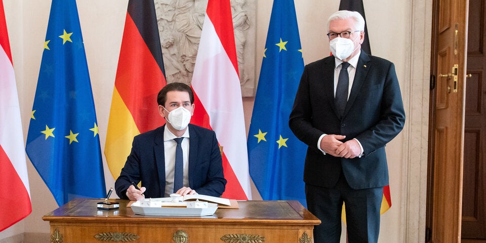 Kurz rechnet mit baldigem Ende der deutschen Grenzkontrollen