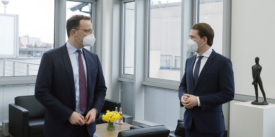 Kurz rechnet mit baldigem Ende der deutschen Grenzkontrollen