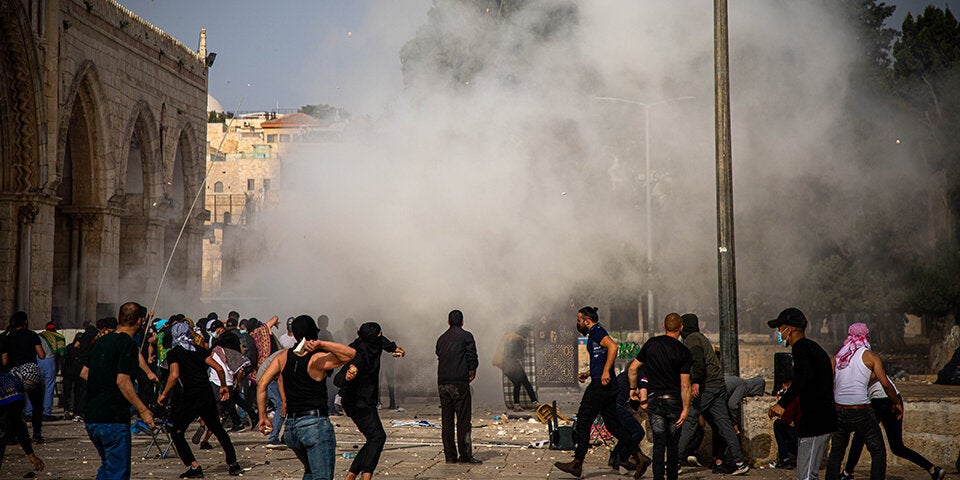 Ausschreitungen bei der Al-Aqsa-Moschee