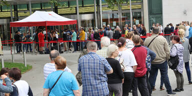 Run auf Impfung ohne Anmeldung: Vakzin nach einer Stunde aus