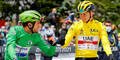 Tadej Pogacar und Mark Cavendish