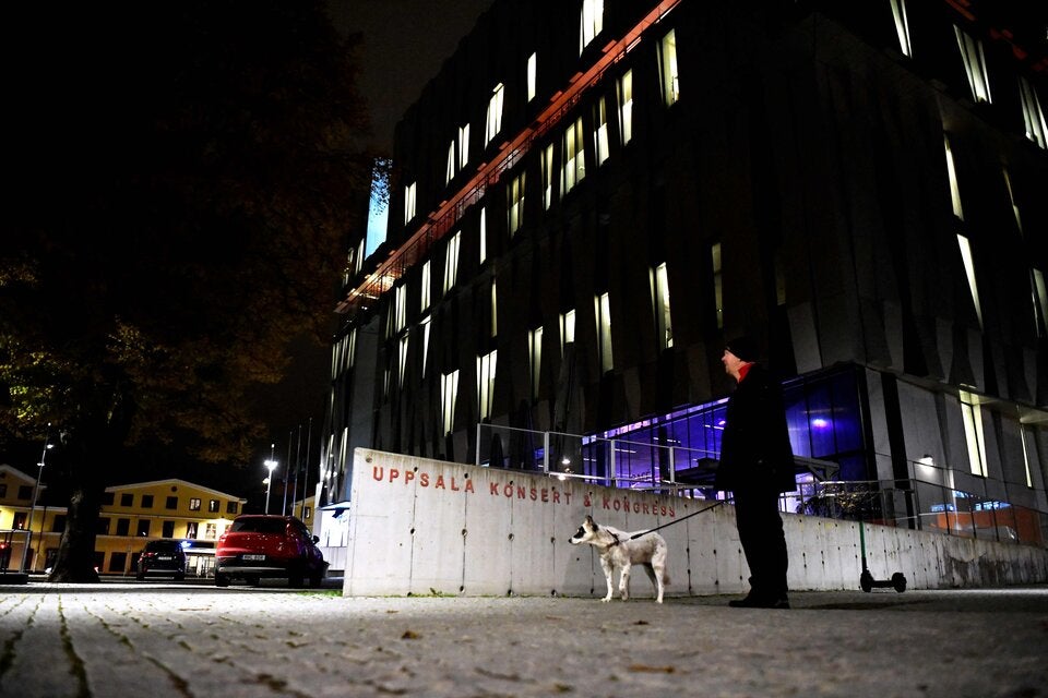 Schweden Polizei bei ABBA-Konzert