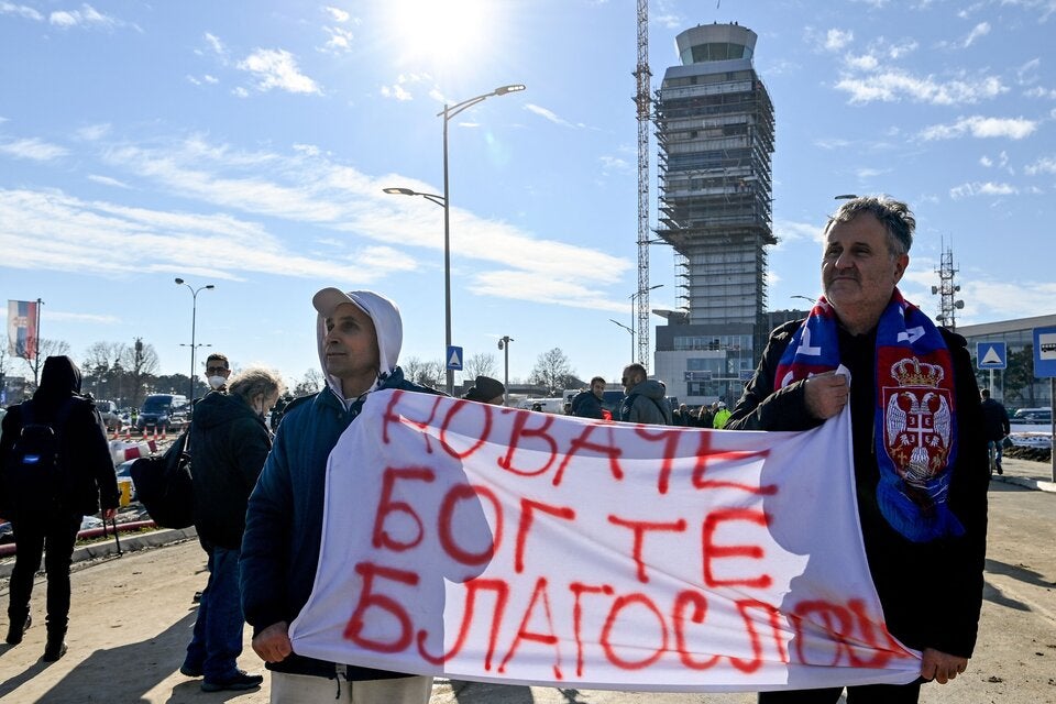 Djokovic nach Ausweisung in Belgrad gelandet