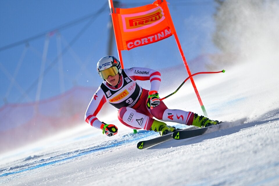 Cortina: Siebenhofer rast aufs Podest