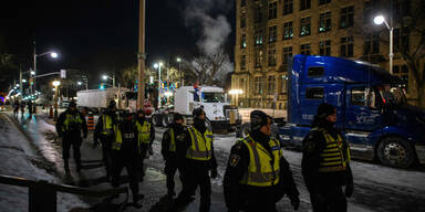 Trucker-Protest Kanada