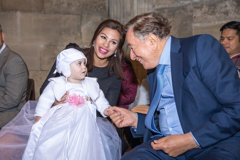 Lugner ist jetzt (Tauf-)Pate