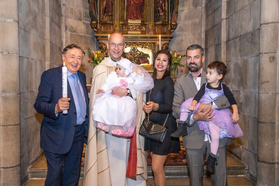 Lugner ist jetzt (Tauf-)Pate