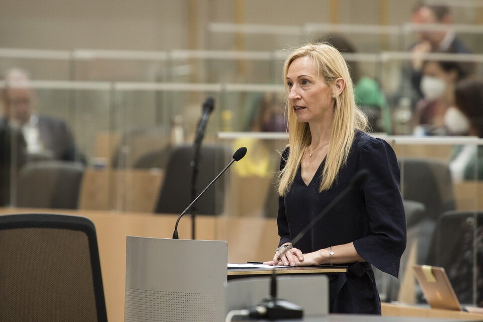 Agnes Sirkka Prammer, Nationalratsabgeordnete und Justizsprecherin der Grünen