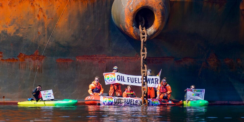 Greenpeace Protest Öl Russland