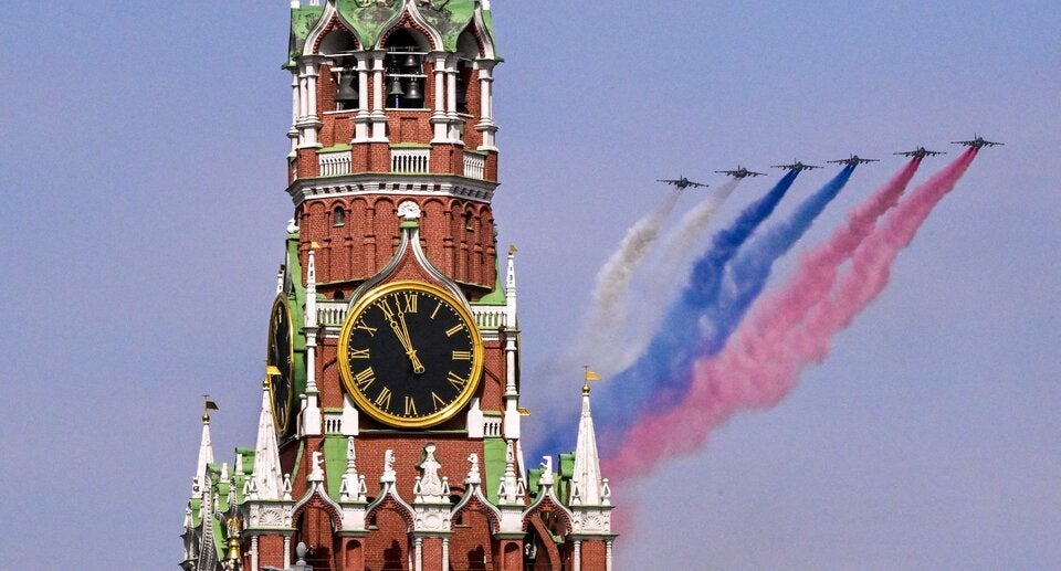 Moskau Parade Tag des Sieges