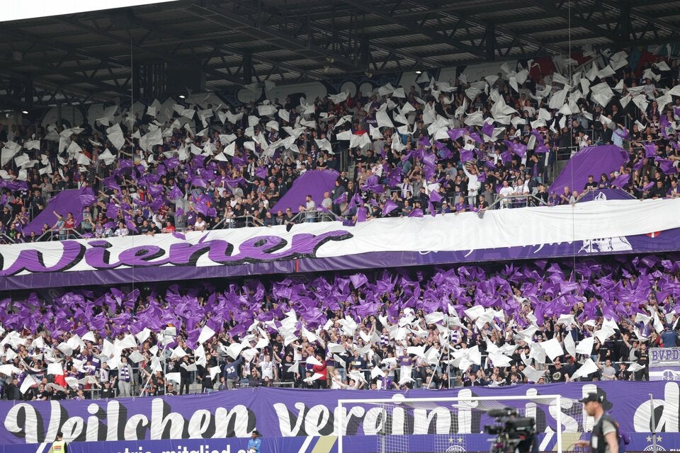 Austria Fans Derby Rapid