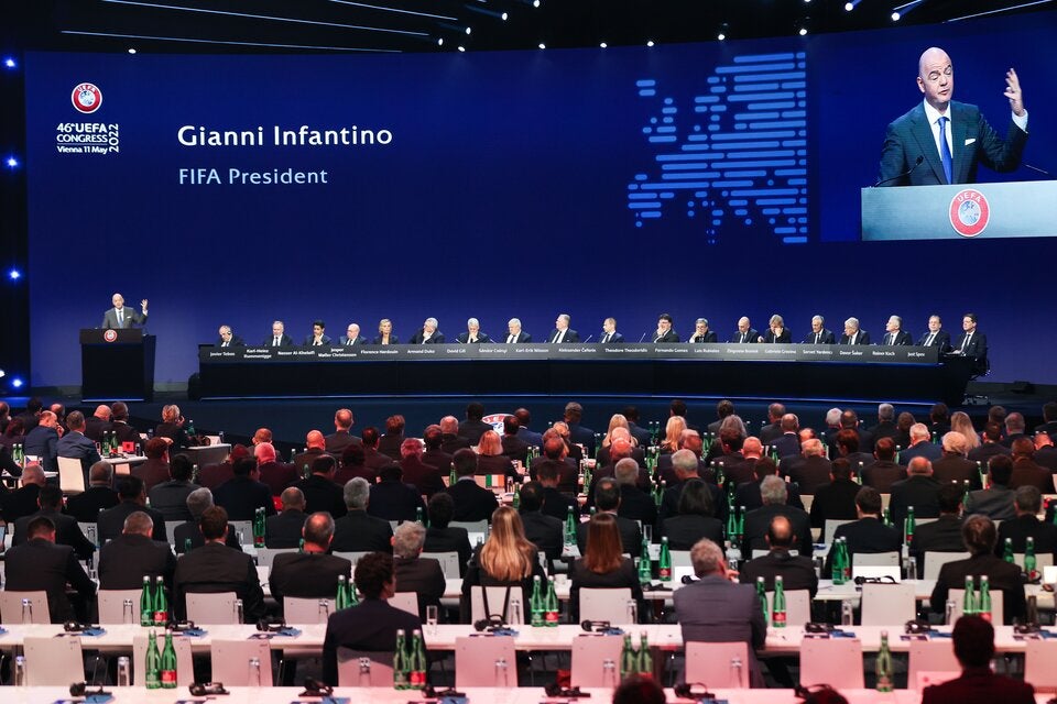 UEFA Kongress Wien Infantino