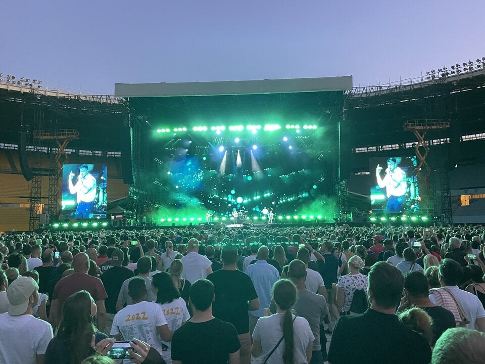 Imagine Dragons rockten in Wien für die Ukraine