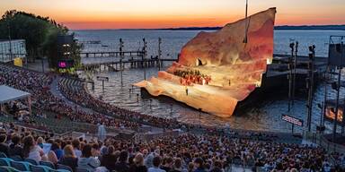 Bregenzer Festspiele: Premiere fiel ins Wasser
