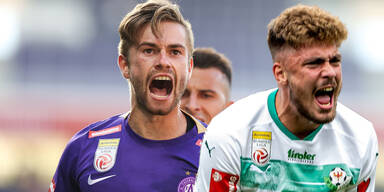 Austria Wien gegen Tirol
