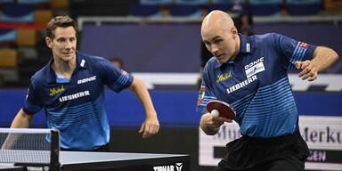 Tischtennis-Duo erobert Silber bei Tischtennis-EM