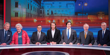 Alle Hofburg Kandidaten