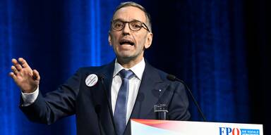 Kickl mit 91 Prozent als FPÖ-Chef wiedergewählt