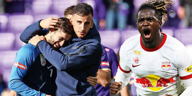 Austria Wien gegen Red BUll Salzburg