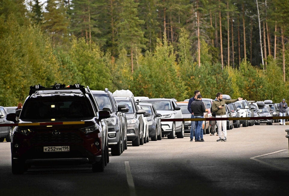 Cars coming from Russia