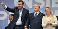 Meloni, Berlusconi, Salvini