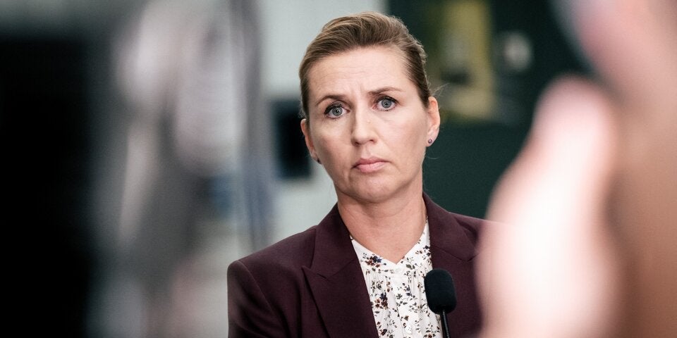 Danish Prime Minister Mette Frederiksen