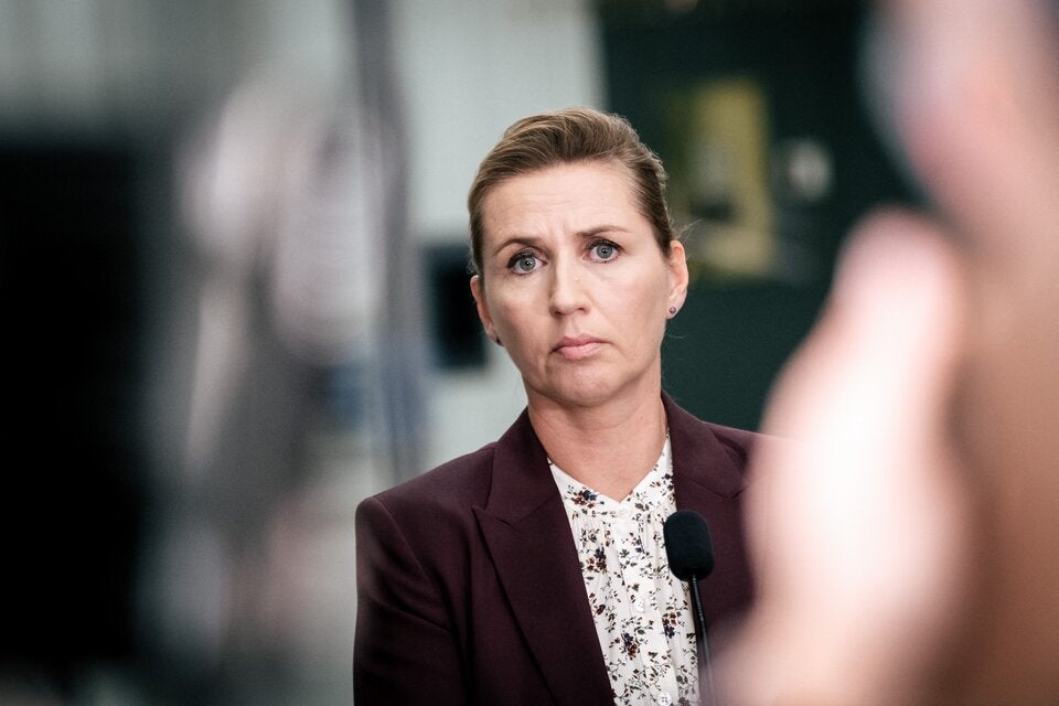 Danish Prime Minister Mette Frederiksen