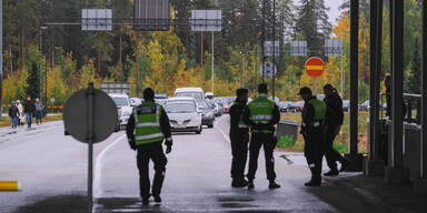 Grenze Finnland Russland