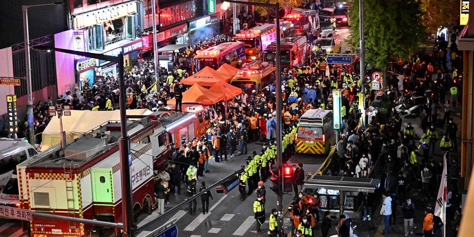 Massengedränge bei Halloween-Feiern in Seoul: Totenzahl stieg auf 120