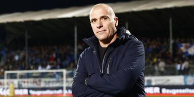 Hartbergs Trainer Schmidt steht vor der Abl&ouml;se