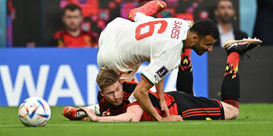 Belgien gegen Marokko