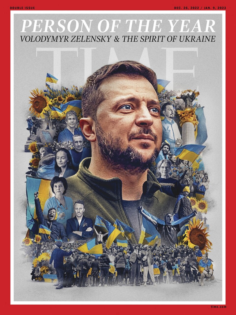 Selenskyj Time Cover Person des Jahres