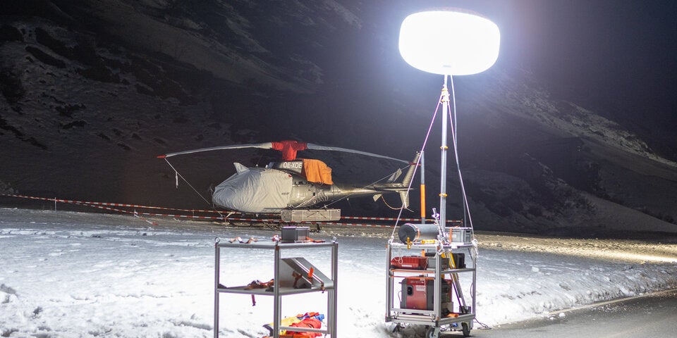 Lawinen Bergung Lech