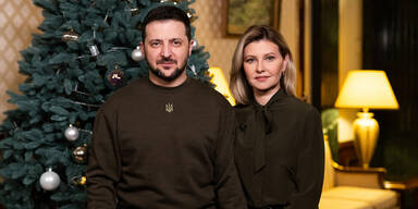 Selenskyj Neujahrsansprache Silvester Ukraine