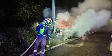 Brand Fahrzeug
