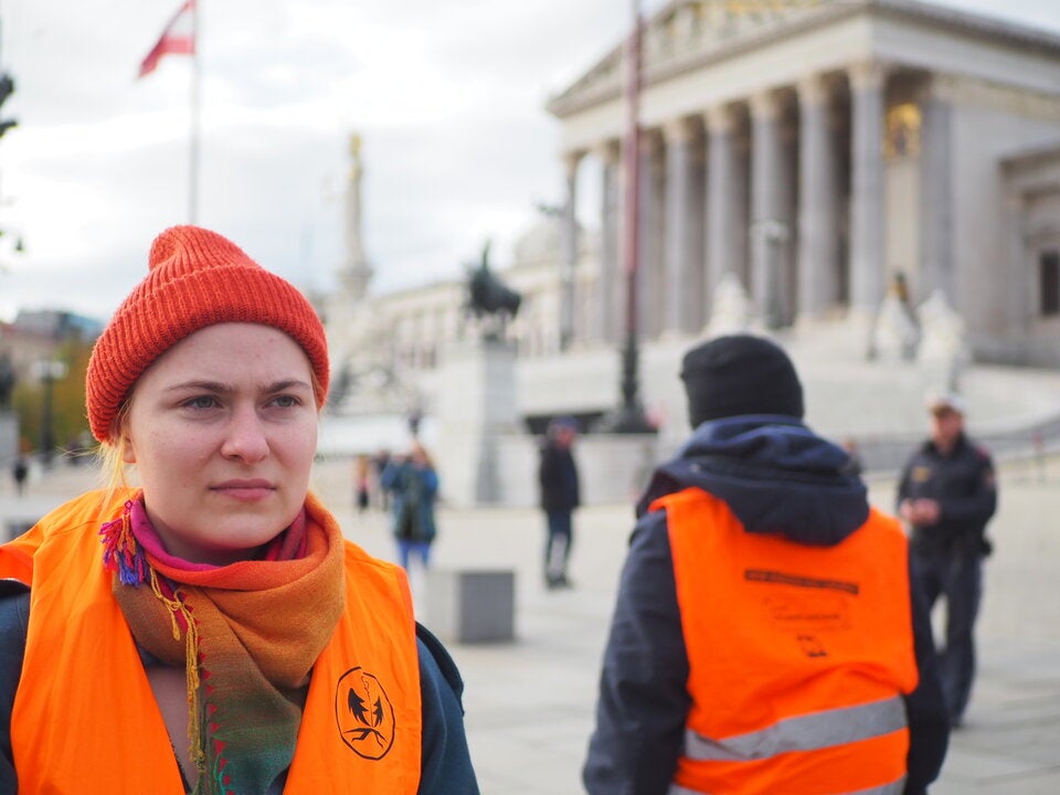 Klimakleberin Jelena Saf
