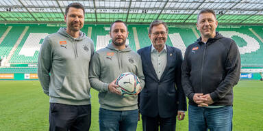 Rapid Trainingsstart mit Sport-Boss Markus Katzer