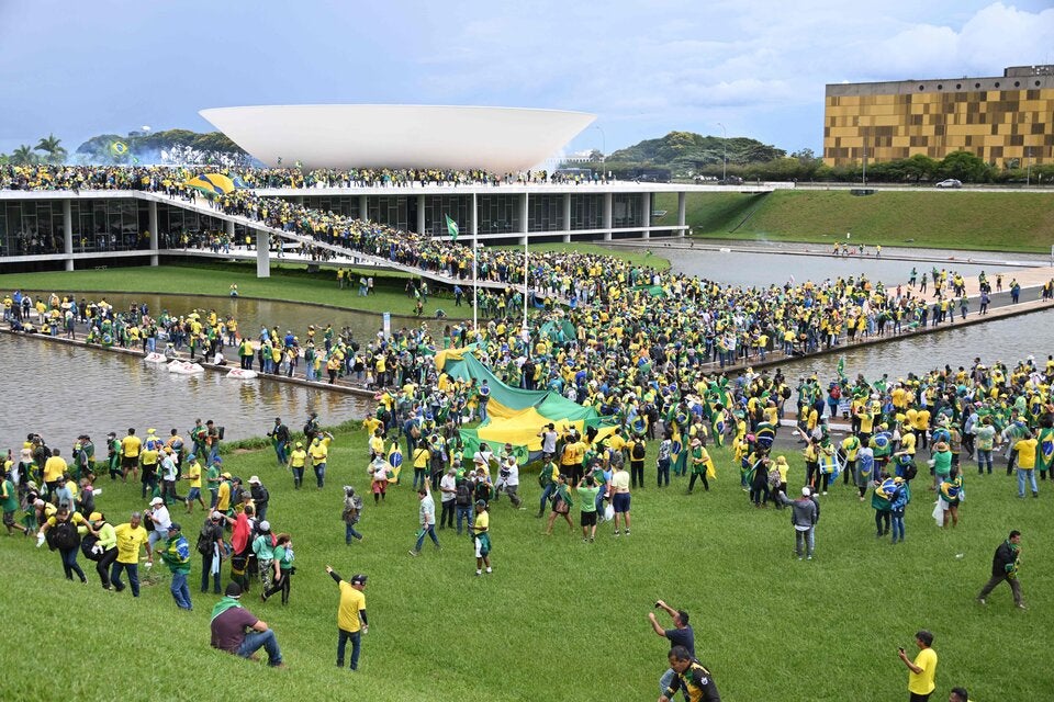 Brasilien Bolsonaro Kongress