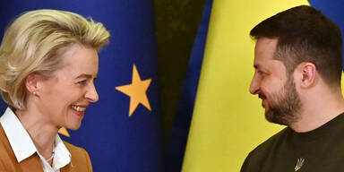 Von der Leyen k&uuml;ndigt in Kiew weitere Energiehilfe an