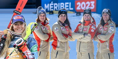 Mikaela Shiffrin Gritsch Siebenhofer H&uuml;tter Haaser