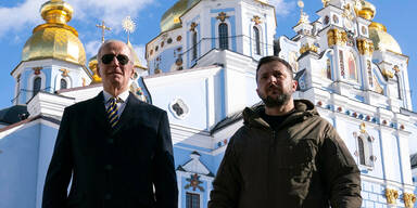 Biden mit Botschaft an Putin in Kiew