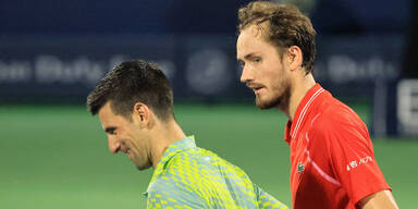 Novak Djokovic Daniil Medwedew