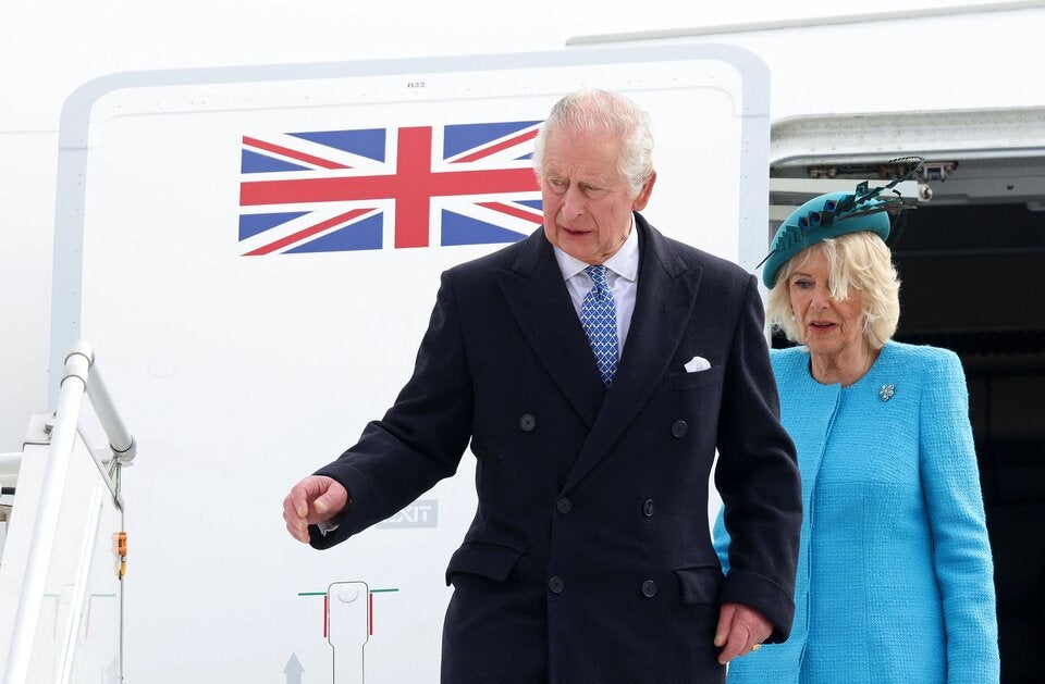 König Charles III. in Deutschland gelandet