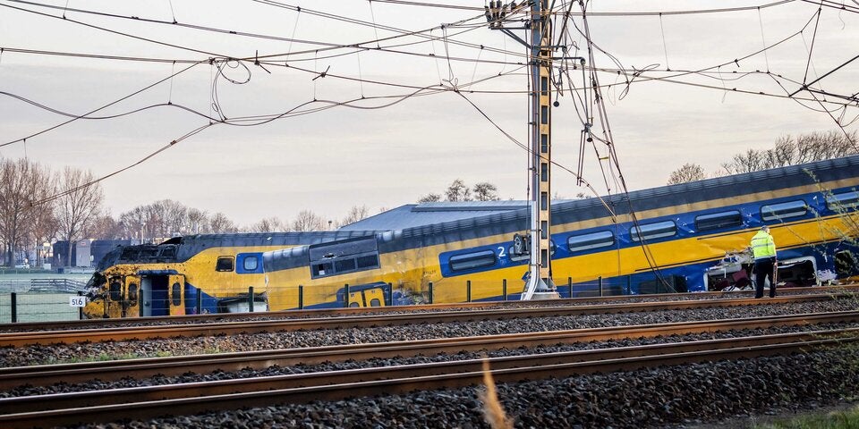 Zugunglück in den Niederlanden